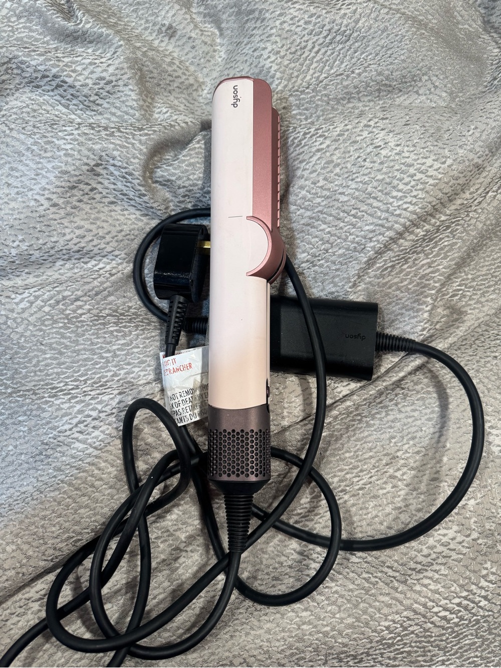 Dyson Pink and Rose Gold Hot Air Styler